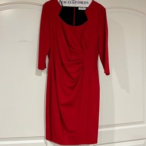 Calvin Klein, Fabulous red dress!!!  Like new condition